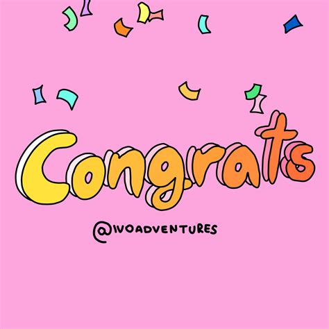 Who hasnt emphasized their text messages with whatever cat. . Congratulations gif